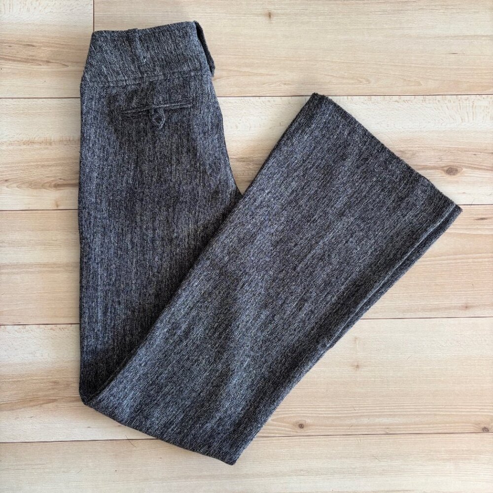 Grey Bootcut Trousers - Picture 3 of 3
